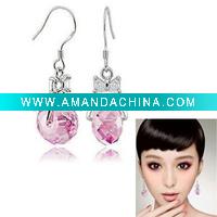 Wholesale 925 sterling silver earring(S-12553)