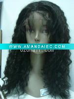 deep wave brazilian lace wig with factory price