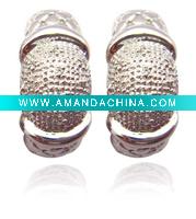 silver earring jewelry