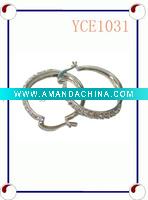 Silver Earring / Silver Hoop Earring
