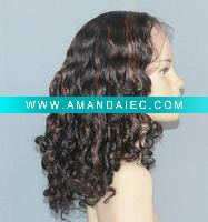 Indian hair full lace wig