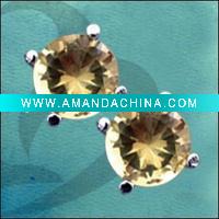 Wholesale Stylish sterling silver earring(Toll free for contacting directly: +1-888-5513593)
