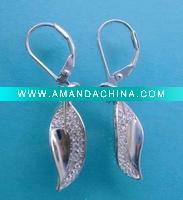 Wholesale 925 sterling silver earring