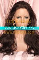 human hair full lace wig w14