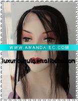Wholesale Indian remy braid hair lace wig