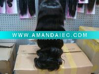 Wholesale brazilian full lace wig sample order is ok