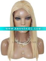 Wholesale Full lace European human hair wig