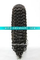 Wholesale deep wave lace wig/ front lace wig human hair