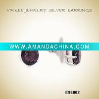 Fashion 925 Sterling Silver Earrings
