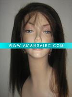 Wholesale strong lace/human hair wig in stock