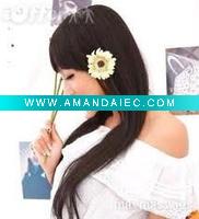 Wholesale human hair curly full lace wig GY-001