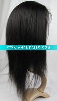 Wholesale Indian straight wave human hair full lace wig
