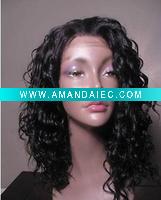 Wholesale Sexy Indian virgin human hair full lace wigs