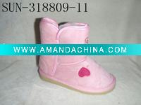 Wholesale WENZHOU BOOT SUN318809-11(kids cute snow boot)