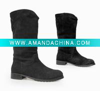 Wholesale 2011 Wholesale Fashion Ladies Black Winter Boots