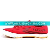Wholesale Fei Yue Martial Arts Stock Red Shoes Men