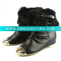 Wholesale Minimum:1 piece - Genuine Leather Women Winter Boots No.MIU066
