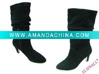 Wholesale Guaranteed 100% Genuine Leather Lady Boots,Designer Dress Shoes,Fashion Women Boots