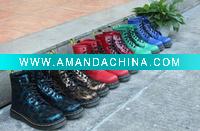 Wholesale China men designer leather casual sole boots