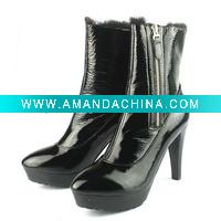 Wholesale Minimum:1 piece - Genuine Leather Women Winter Boots No.JC096