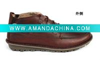Wholesale Newest fashion genuine leather boots men