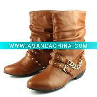Wholesale Minimum:1 piece - Genuine Leather Women Winter Boots No.MIU067