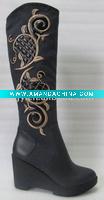Wholesale Lady woolen boots