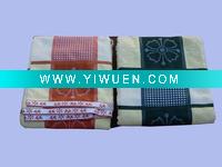 Wholesale 100% cotton yarn dyed terry towel
