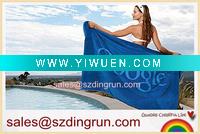 Wholesale 100% cotton fringe printed beach towel