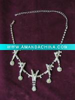 Wholesale rhinestone necklace sets