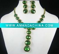 Wholesale 2011 bridal jewelry sets with low MOQ-4 dozens 869099