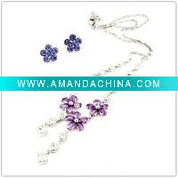 Wholesale Rhinestone bridal jewelry sets