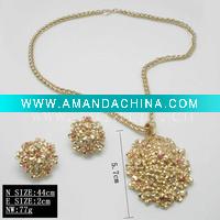 Wholesale 2011 Alloy fashion bridal jewelry sets