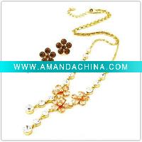 Wholesale Rhinestone bridal jewelry sets