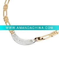 Wholesale golden necklace