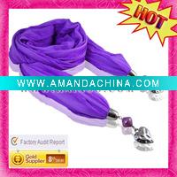 Wholesale long necklace OFN-413PU