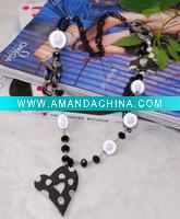 Wholesale Fashion shiny beads long necklace