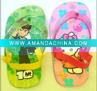 Wholesale fashion customized kid EVA hello ketty slippers