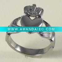stainless steel /titanium ring