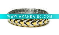 Wholesale OTB-003GS Titanium magnetic bracelet