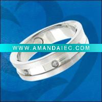 Wholesale Fashion cz titanium jewelry paypal accepted