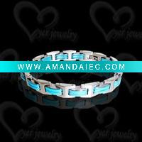 Wholesale 2010 new style fashion jewelry titanium bracelet