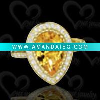 Wholesale 2011 Hot design fashion 925 sterling silver wedding rings