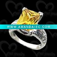 Wholesale 2011 wholesale New design fashion sterling silver cz rings engraver