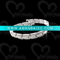 Wholesale Popular mens 316l stainless steel bracelet