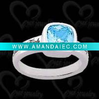 Wholesale 2011 Hot design fashion plain 925 sterling silver ring