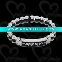 Wholesale Fashion 316l stainless steel chain bracelet jewelry