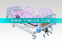 Movable Three Shakes Bed with ABS Bed Head