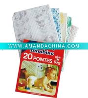 Wholesale PVC with flower Baby Diapers