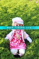 Wholesale Appropriate size PVC girl music toy doll